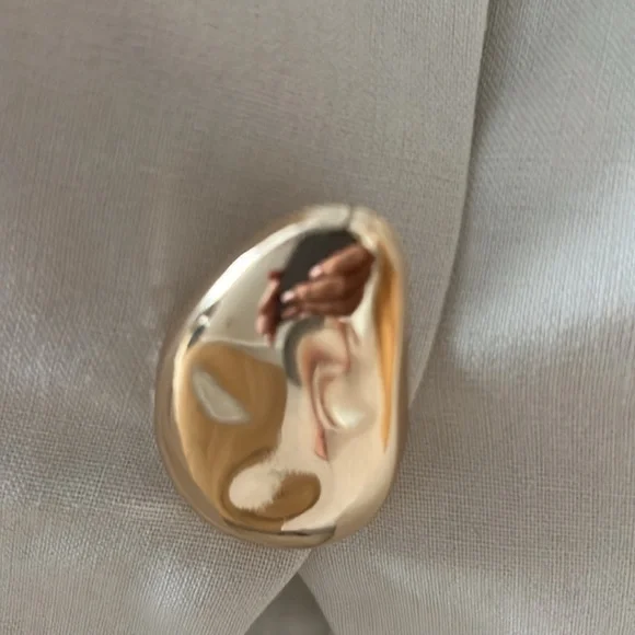 NWT MODERN MONEY by COMMENSE statement vest top XL - Picture 9 of 11